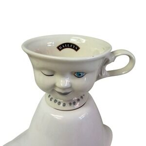 Baileys Irish Cream Winking Face Mug Los Angeles Youth Network White Ceramic Cup